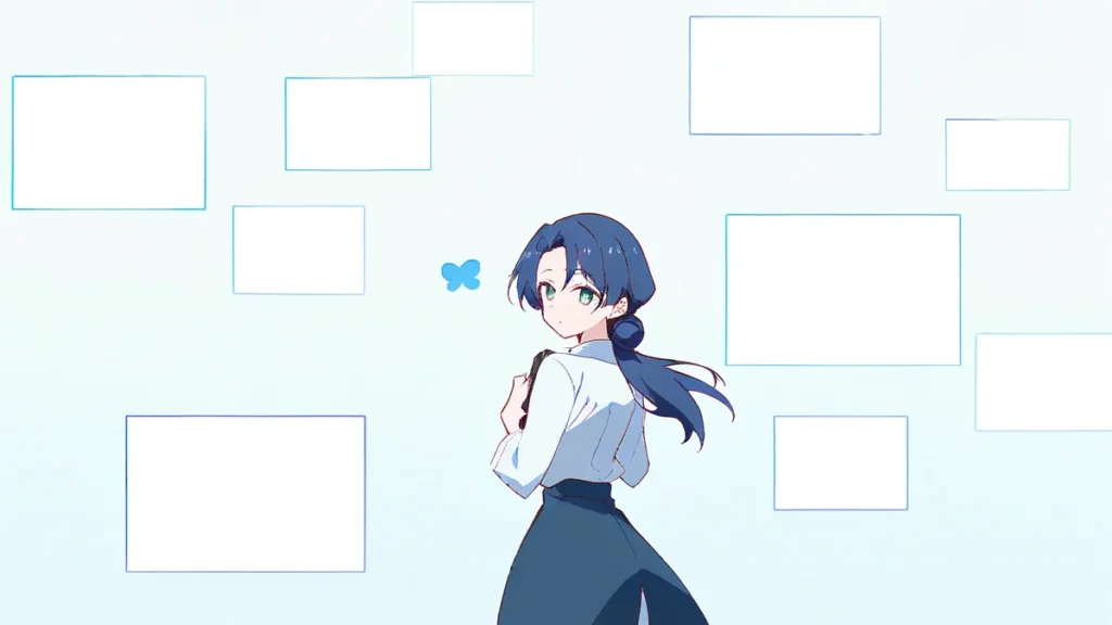ゲームVPNとPingの基本を案内する日本向けキャラクターイメージ