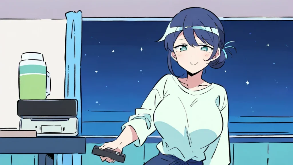ストリーミング接続のトラブル対応を案内する日本向けキャラクターイメージ
