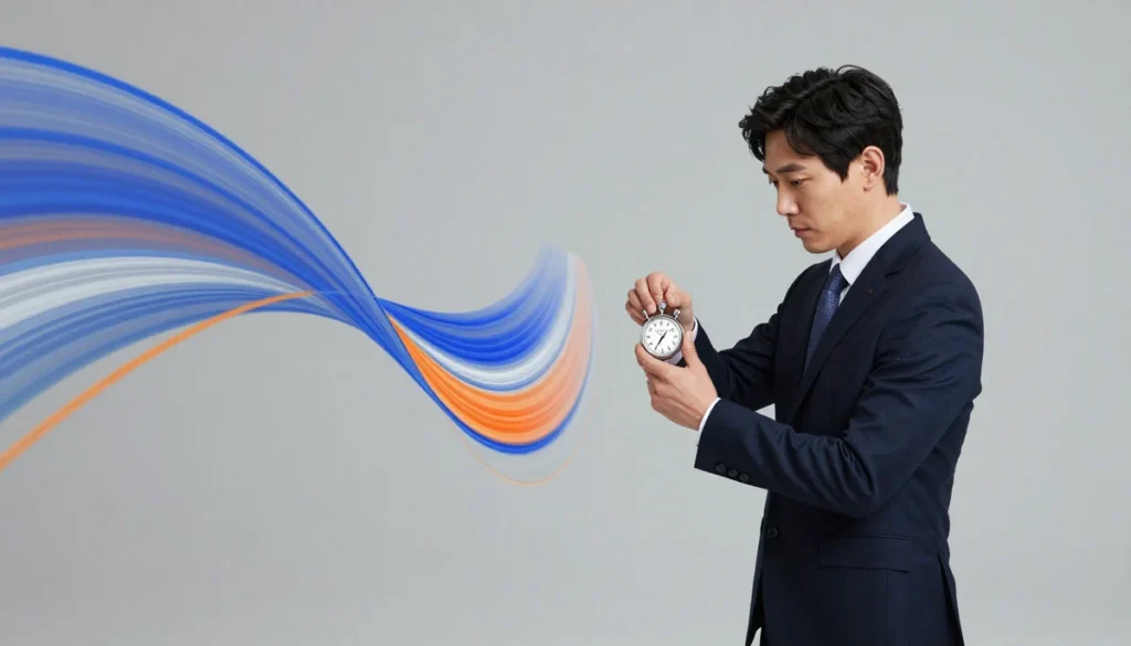 VPN 속도와 핑 및 지터를 측정하는 이미지