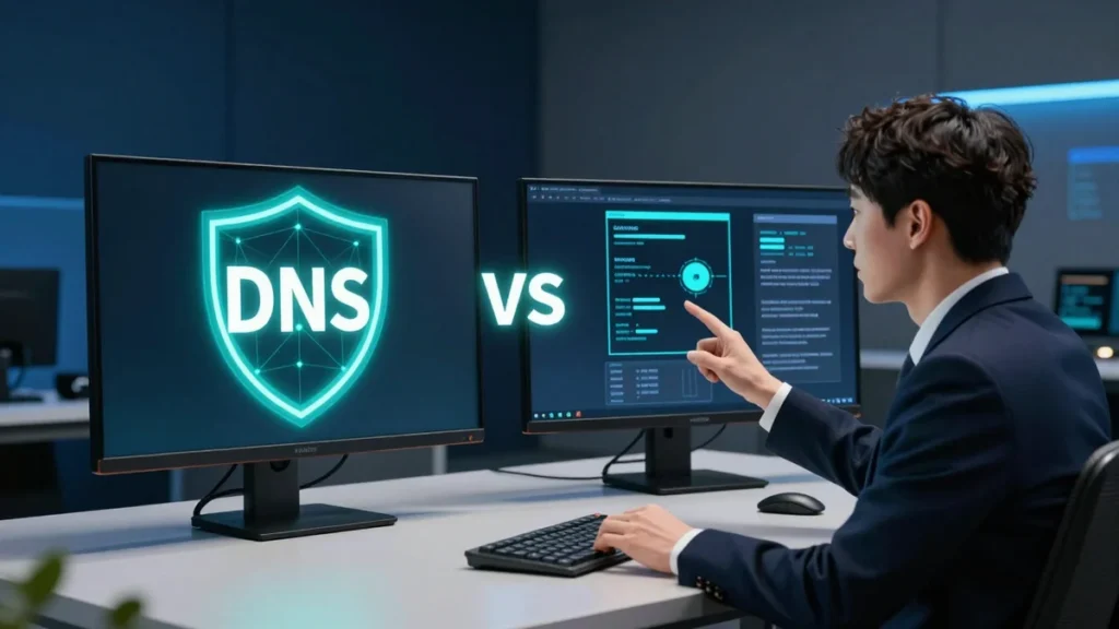 VPN 광고 차단과 백신의 차이