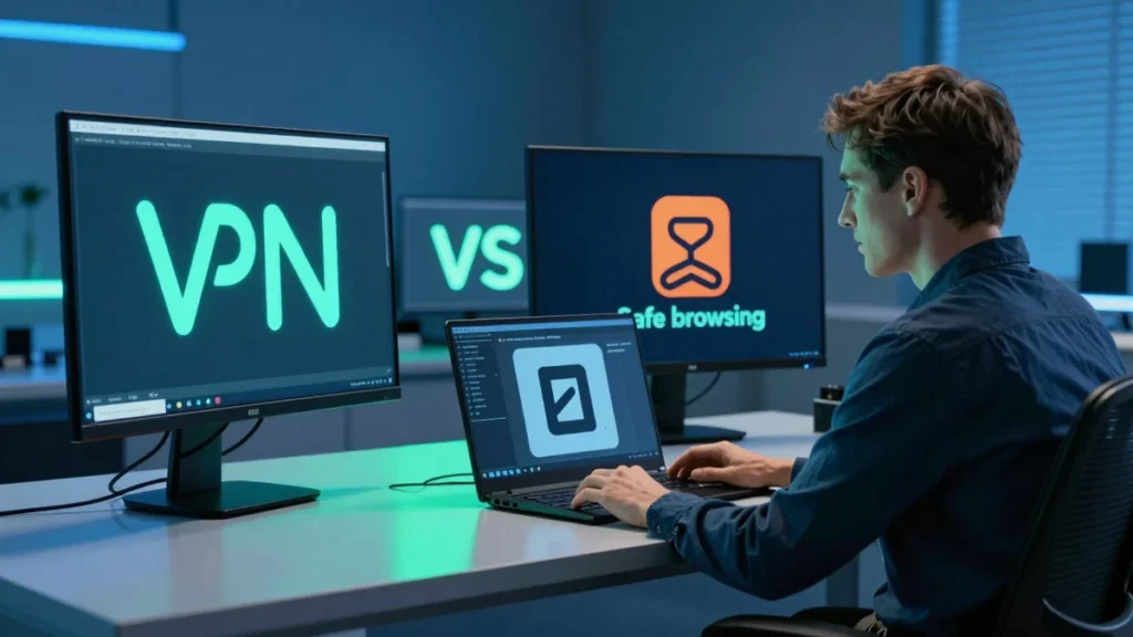VPN ad blocker vs antivirus
