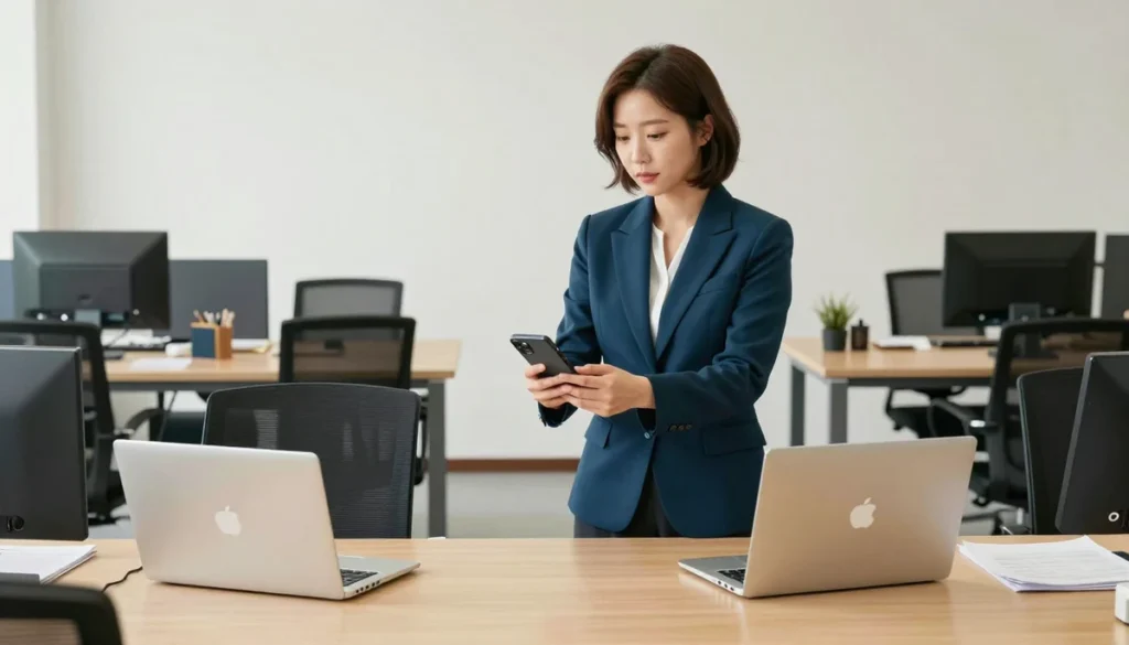 회사에서 내 통신은 어디까지 보일까